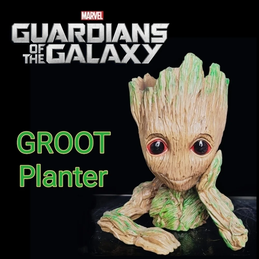 Groot guardians of the galaxy hard plastic planter